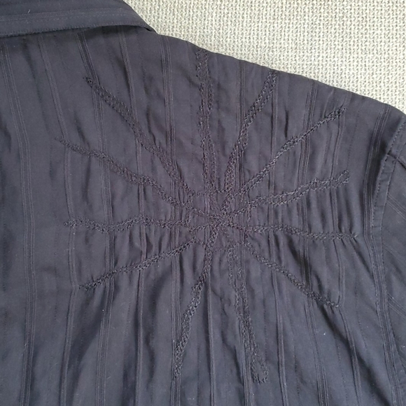 Guanto Shirt Short Sleeve XL Size Men Black - Picture 4 of 5